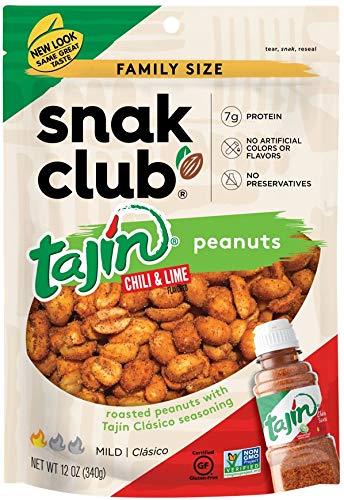 Snak Club Snack Mix Snak Club Tajin Peanuts 12 Ounce
