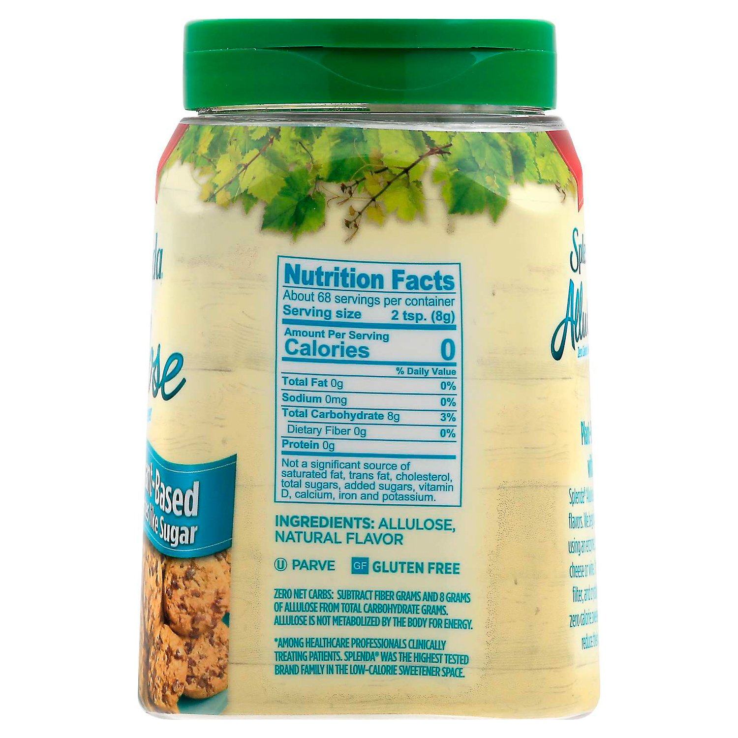 Splenda Allulose Zero Calorie Sweetener Splenda