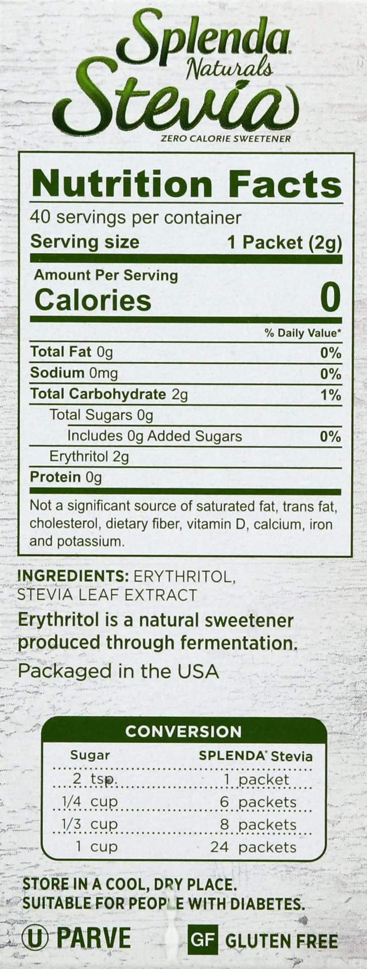 Splenda Stevia Sweeteners Splenda