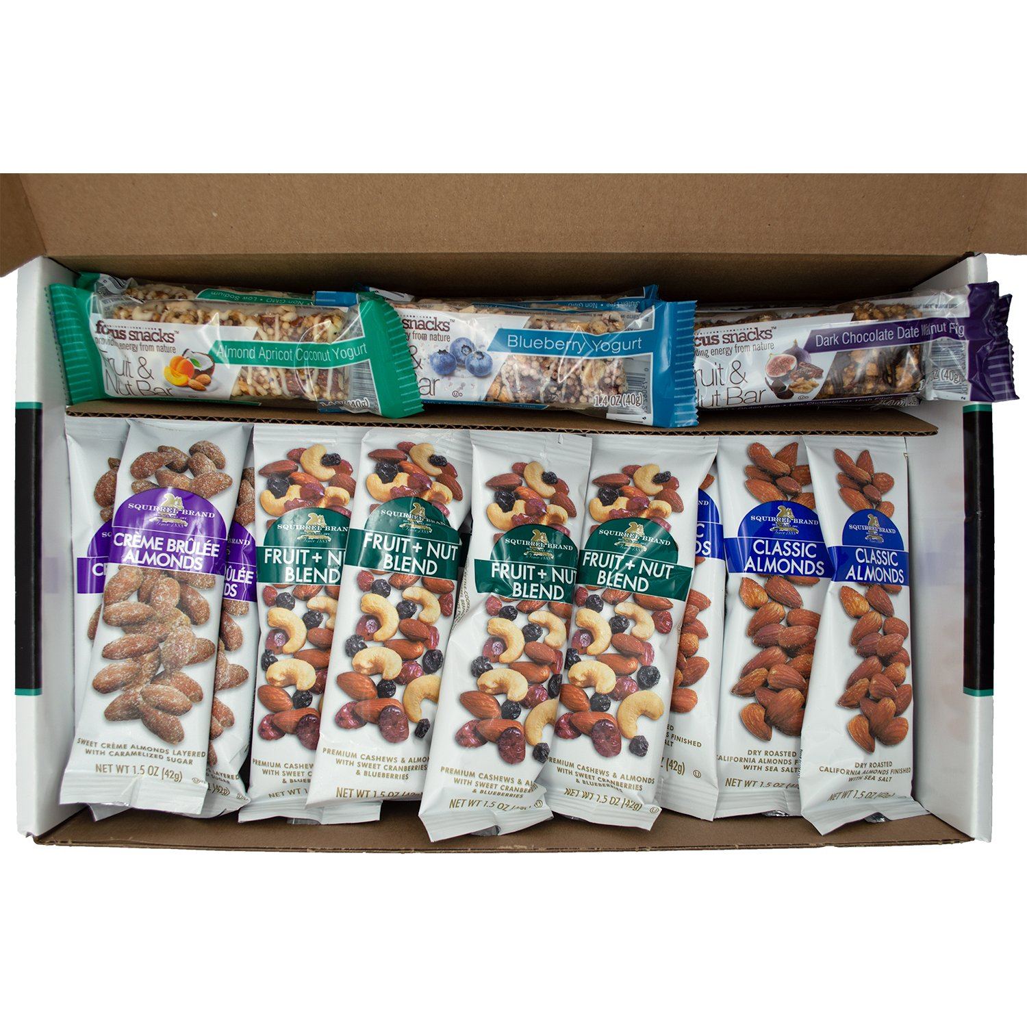 Squirrel Brand and Focus Snacks Fruit & Nut Variety Snacks Squirrel Brand