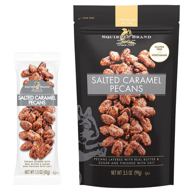 Squirrel Brand Salted Caramel Pecans Squirrel Brand
