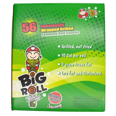 Tao Kae Noi Big Roll Grilled Seaweed Tao Kae Noi Original 0.11 Oz-56 Count