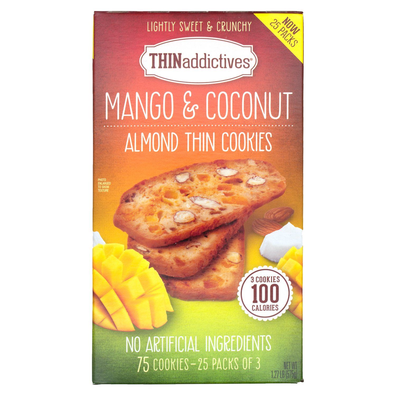 THINaddictives Almond Thin Cookies Nonni's