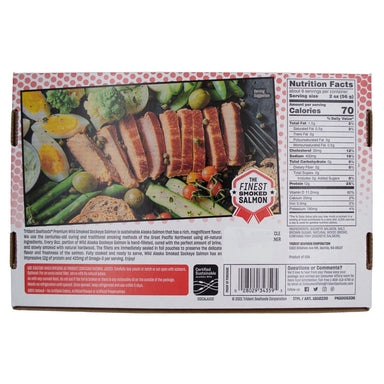 Trident Seafoods Wild Alaska Smoked Sockeye Salmon Trident Seafoods
