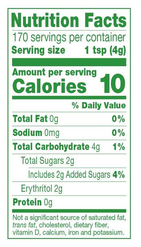 Truvia Cane Sugar Blend Truvia