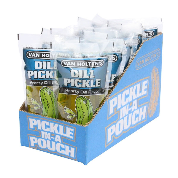Van Holten's Pickle-In-A-Pouch Van Holten’s Hearty Dill Large (about 4.5 Oz)-12 Count