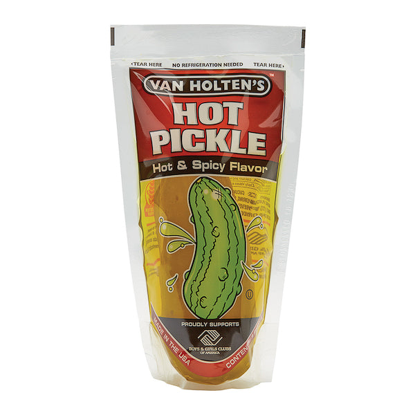 Van Holten's Pickle-In-A-Pouch Van Holten’s Hot and Spicy Large (about 4.5 Oz)