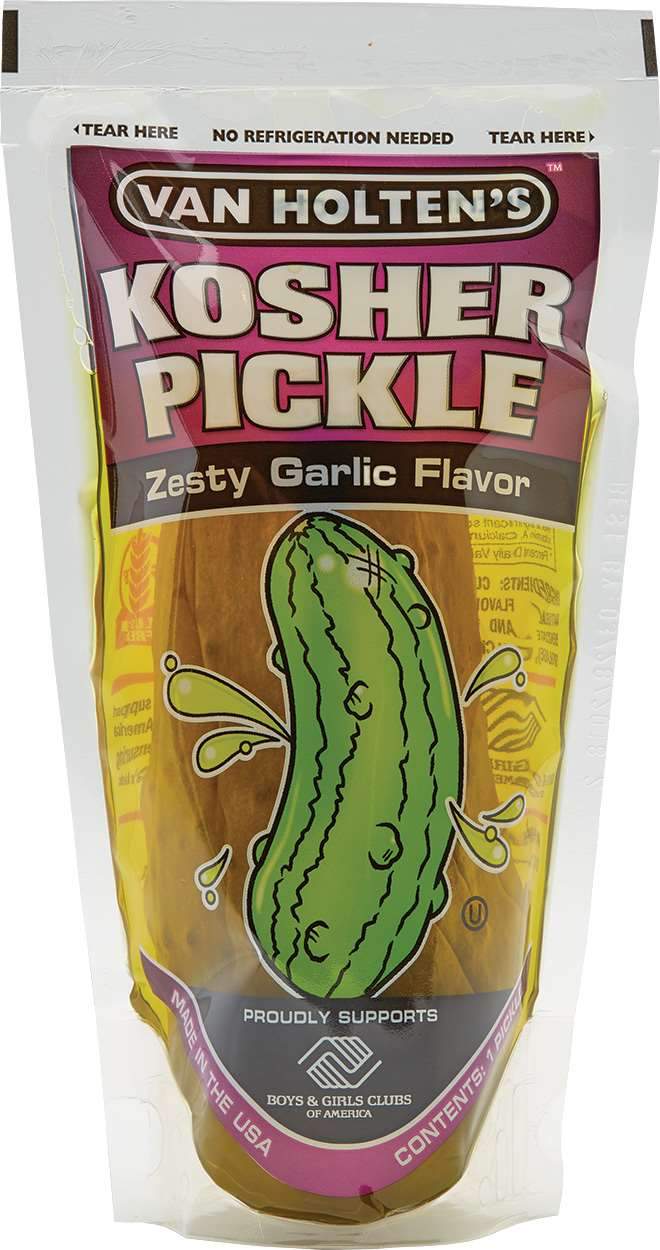 Van Holten's Pickle-In-A-Pouch Van Holten's Zesty Garlic Jumbo (about 5 Oz)