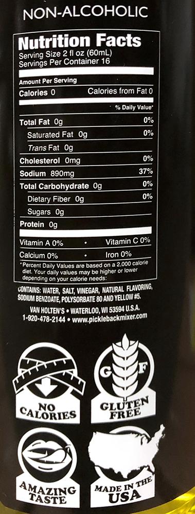 Van Holten's Pickleback Mixer Van Holten's