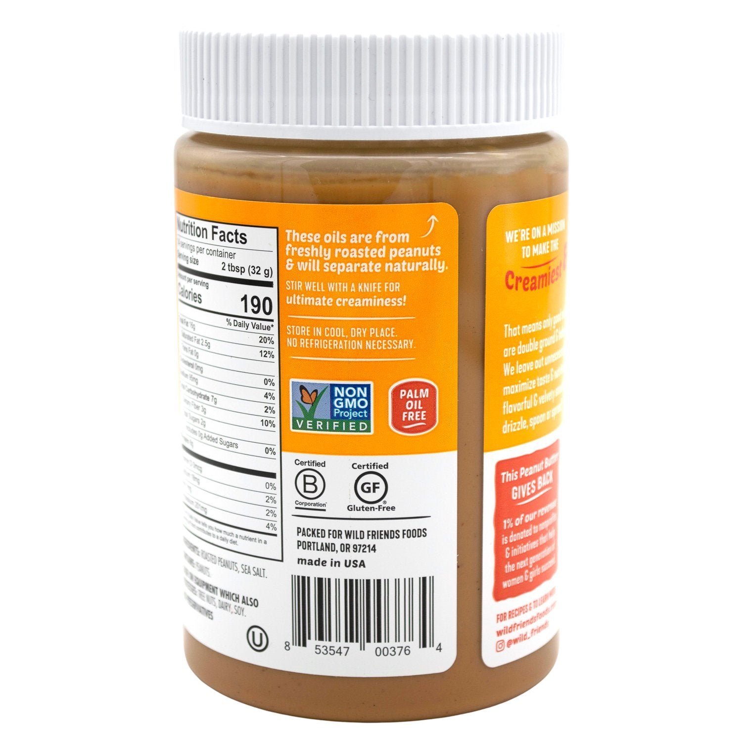 Wild Friends Peanut Butter Wild Friends