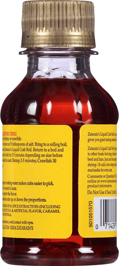 Zatarain's Crab Boil Liquid Concentrate Zatarain's