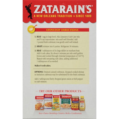 Zatarain's Crab Cake Mix Zatarain's