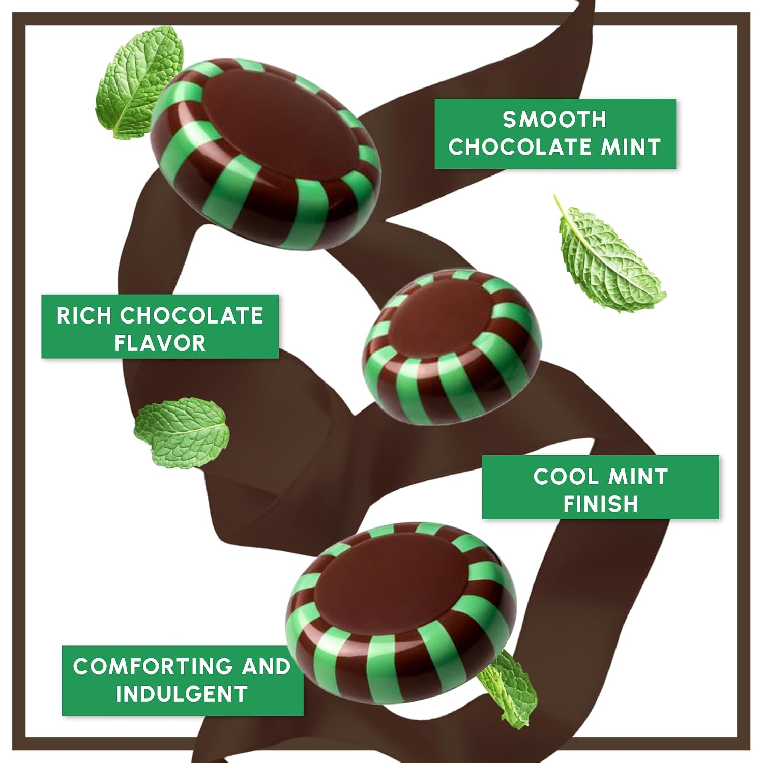 Starlight Peppermint Chocolate Candy – Individually Wrapped, 1 lb