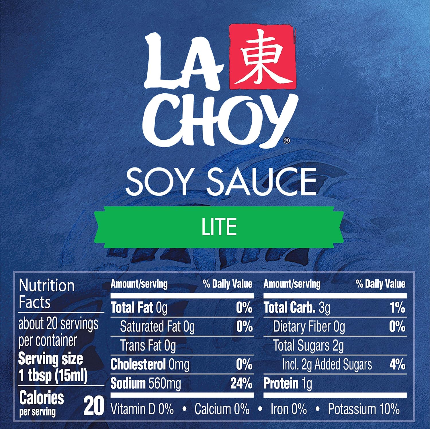 La Choy Lite Soy Sauce, 10 Ounce