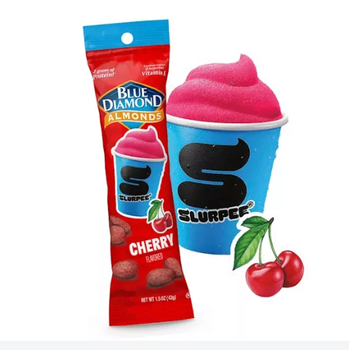 Blue Diamond Cherry Slurpee Almonds, 1.5 Ounce