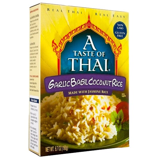 A Taste of Thai Rice (EXP 06/2023) A Taste of Thai Garlic Basil 6.7 Ounce 
