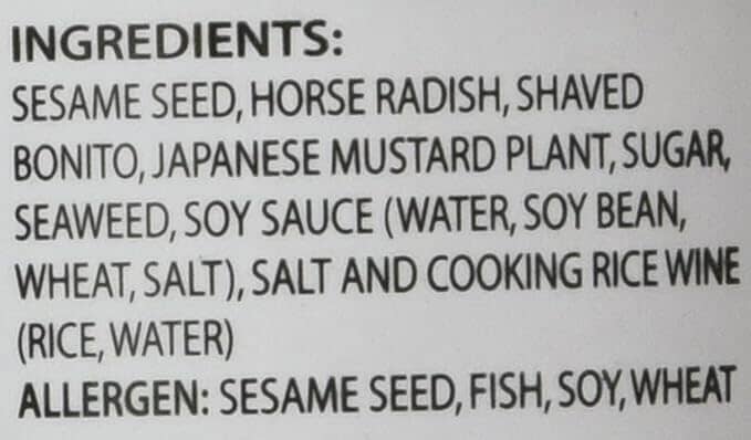 Ajishima Furikake, Japanese Rice Seasoning Ajishima Foods 