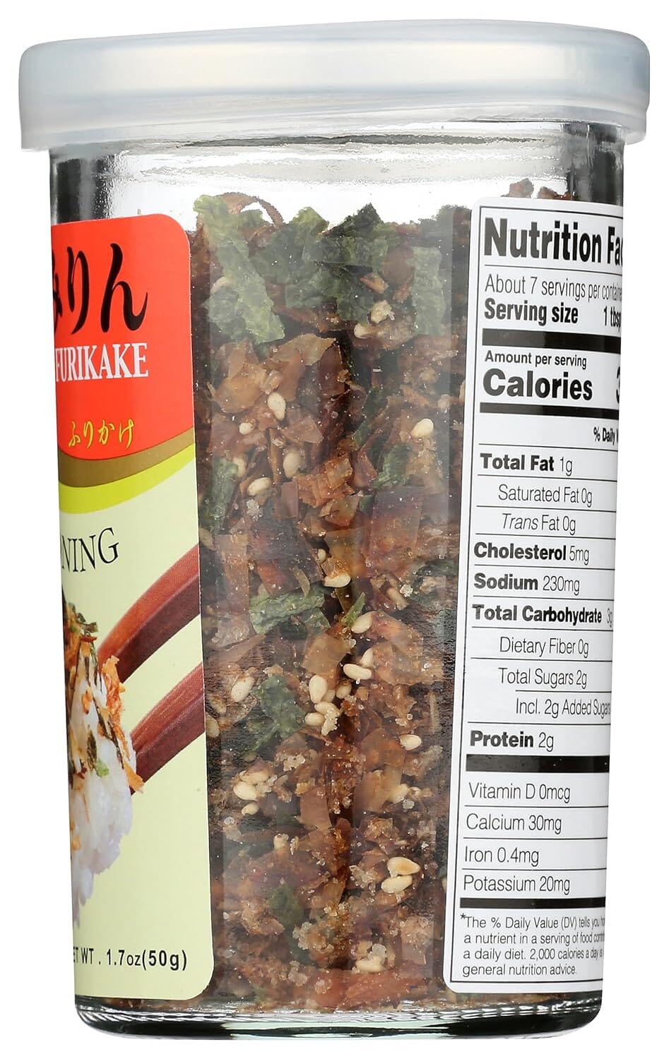 Ajishima Katsuo Fumi Furikake Rice Seasoning, 1.7 oz AJISHIMA 