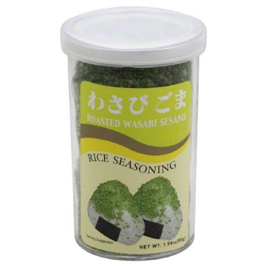 Ajishima Roasted Wasabi Sesame Rice Seasoning, 1.94 Ounce Ajishima Foods 1.94 Ounce 