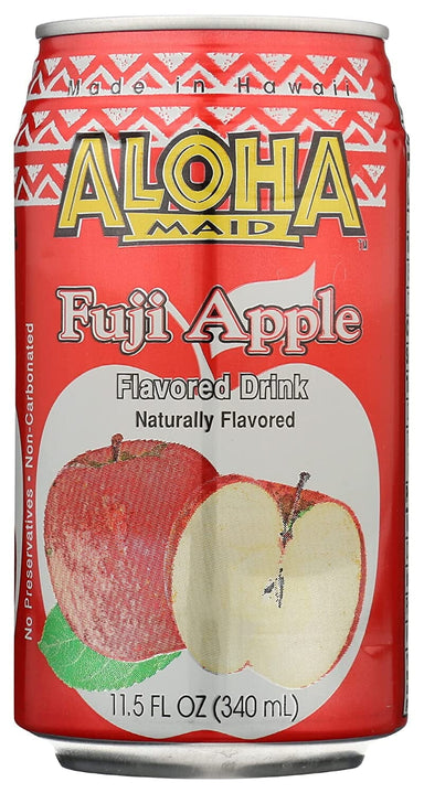 Aloha Maid Fuji Apple Natural Drink, 11.5 Fl. Oz., 6 Count ALOHA MAID 