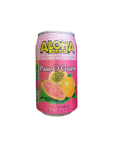 Aloha Maid Natural, Pass-O-Guava, 11.5 Fluid Ounce, Pack of 6 ALOHA MAID 
