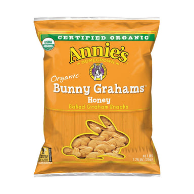 Annie's Organic Honey Bunny Graham Crackers, 1.25 Ounce Annie's 1.25 Ounce 