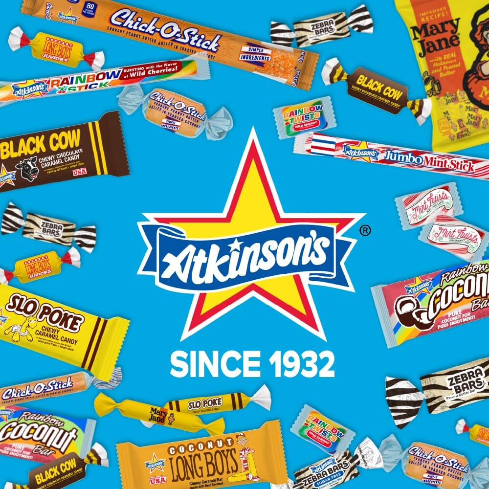 Atkinson's Peanut Butter Bars, Crunchy Sweet Treat 3 lb Atkinson's 