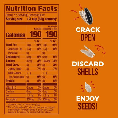 BIGS Bacon Salt Sizzlin' Bacon Sunflower Seeds, 5.35-Ounce Bag BIGS 