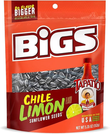 BIGS Chile Limon Sunflower Seeds, 5.35-ounce Bag BIGS Single 