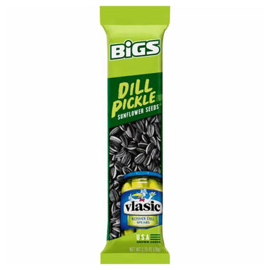 BIGS Dill Pickle Sunflower Seeds, 2.75 Ounce BIGS 2.75 Oz-12 Count 