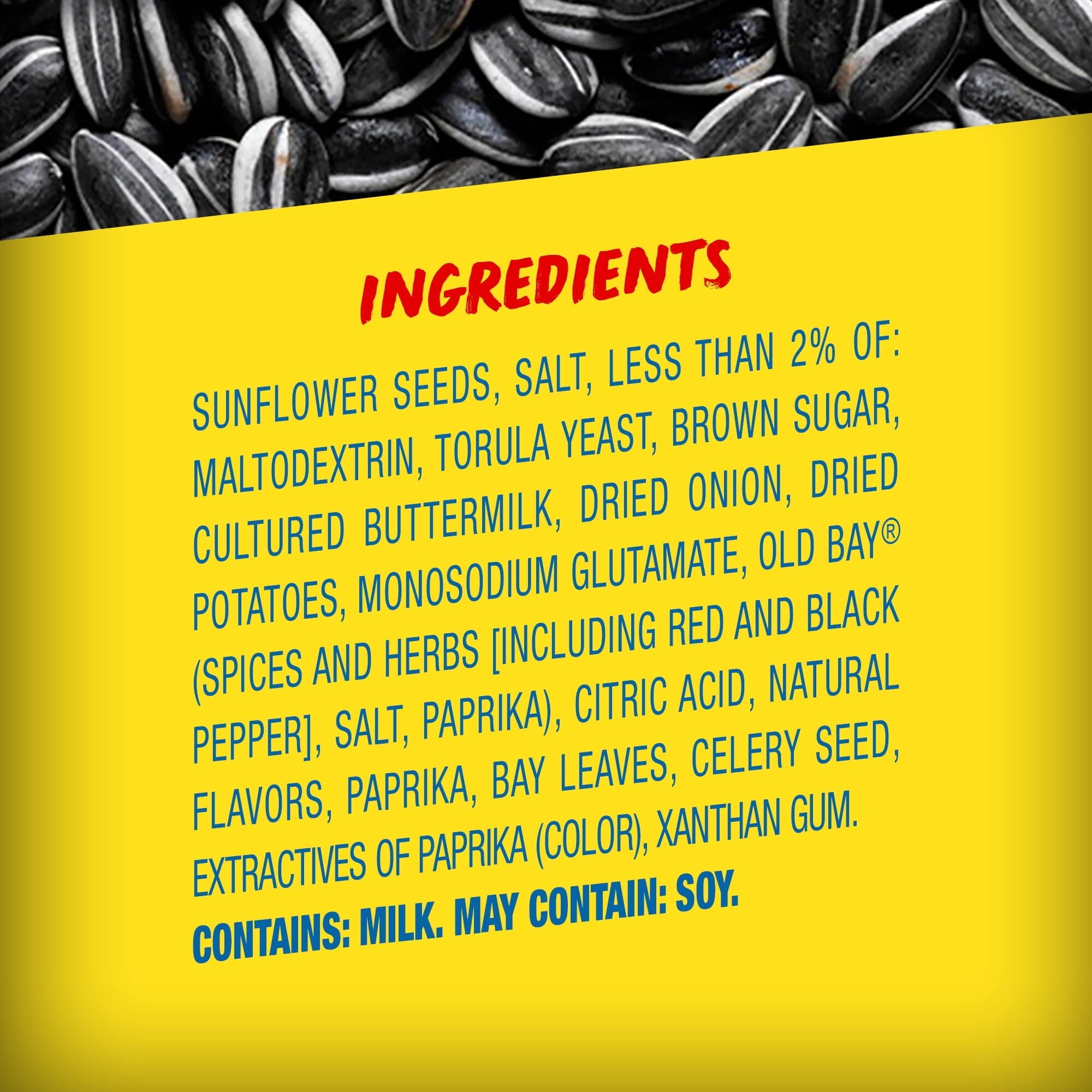 Bigs Old Bay Seasoned Sunflower Seeds, 5.35 oz BIGS 