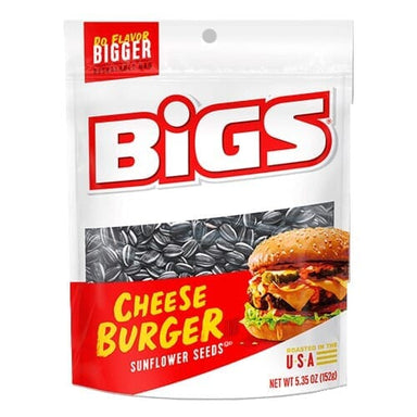 Bigs Sunflower Seeds, Cheese Burger, 5.35 Ounce BIGS 5.35 Ounce 
