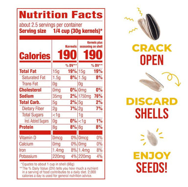 BIGS Sunflower Seeds, Cheeseburger Flavor, 5.35 oz BIGS 
