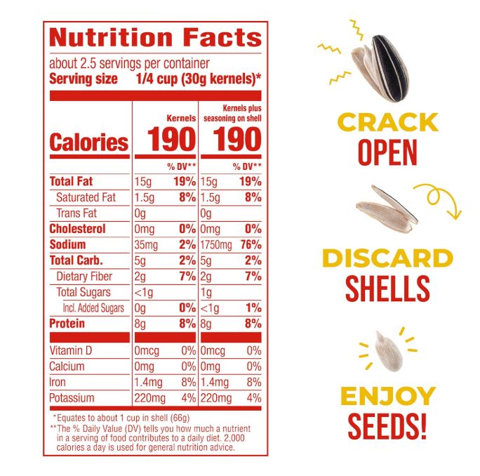 BIGS Sunflower Seeds, Cheeseburger Flavor, 5.35 oz BIGS 