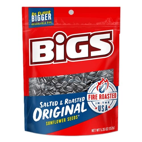 BIGS Sunflower Seeds Variety Pack, 5 Flavors, 5.35 Ounce Each, 1 Bag per Flavor Snackathon 