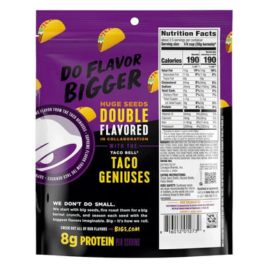 BIGS Taco Supreme Sunflower Seeds, 5.35 Ounce BIGS 