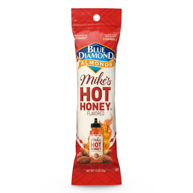 Blue Diamond Almonds, Made with Mike’s Hot Honey Infused with Chilies for a Perfect Sweet and Spicy Snack Nut Combination, Pack of 12, 1.5oz. Servings Snackathon Foods 1.5 oz (pack of 12) 