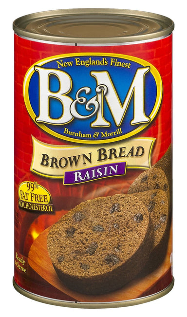 B&M Brown Bread Raisin, 16 oz B&M 