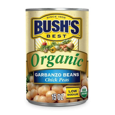 Bush's Best Organic Garbanzo Beans-Chick Peas, 15 Ounce Bush's Best Organic 15 Ounce 