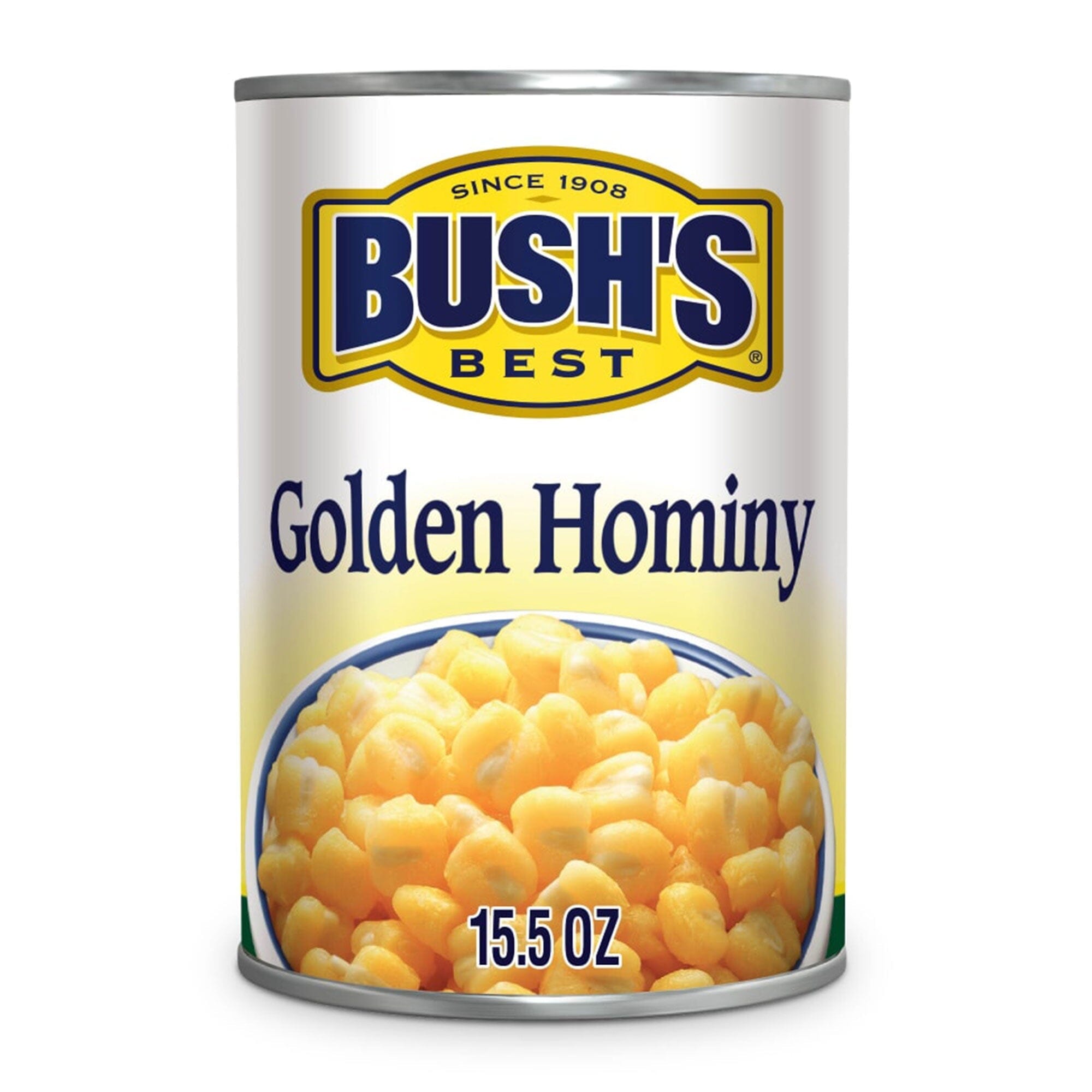 Bush's Golden Hominy, Canned and Shelf Stable, 15.5 oz BUSH'S 