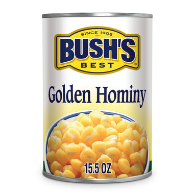 Bush's Golden Hominy, Canned and Shelf Stable, 15.5 oz BUSH'S 