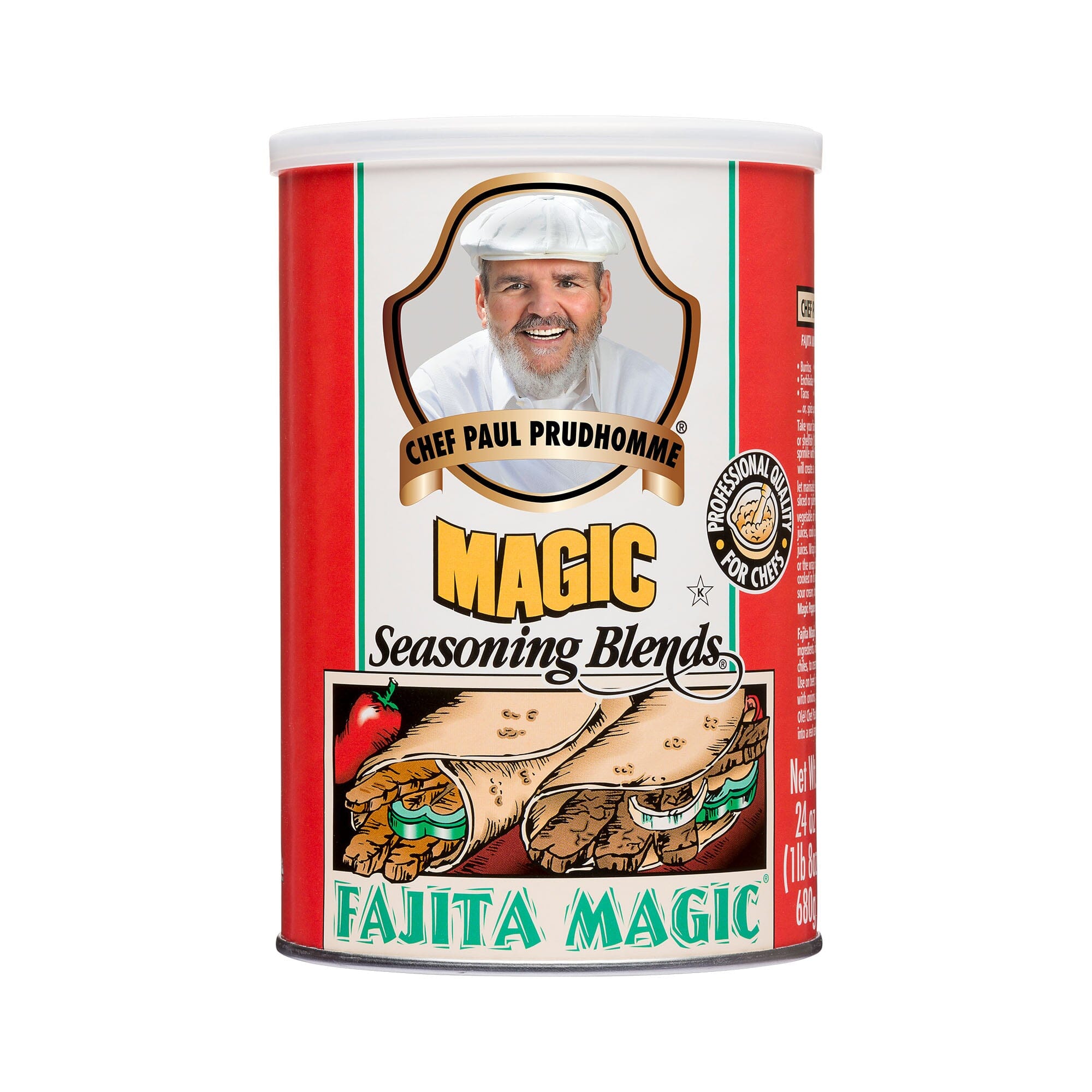 Chef Paul Prudhomme's Magic Seasoning Blends, Fajita Magic® Magic Seasoning Blends 24 Ounce 