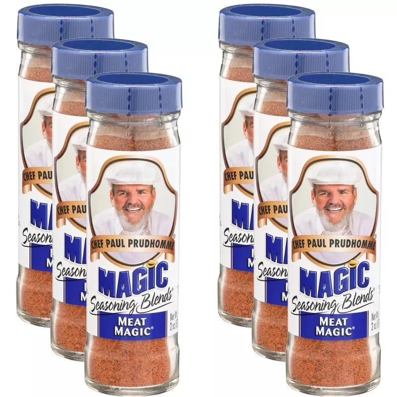 Chef Paul Prudhomme's Magic Seasoning Blends, Meat Magic® Magic Seasoning Blends 2 Oz-6 Count 
