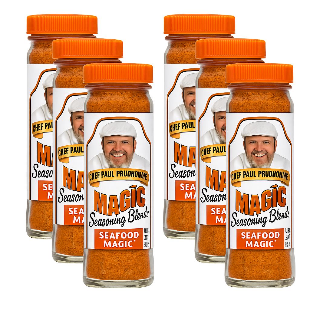 Chef Paul Prudhomme's Magic Seasoning Blends, Seafood Magic® Magic Seasoning Blends 2 Oz-6 Count 
