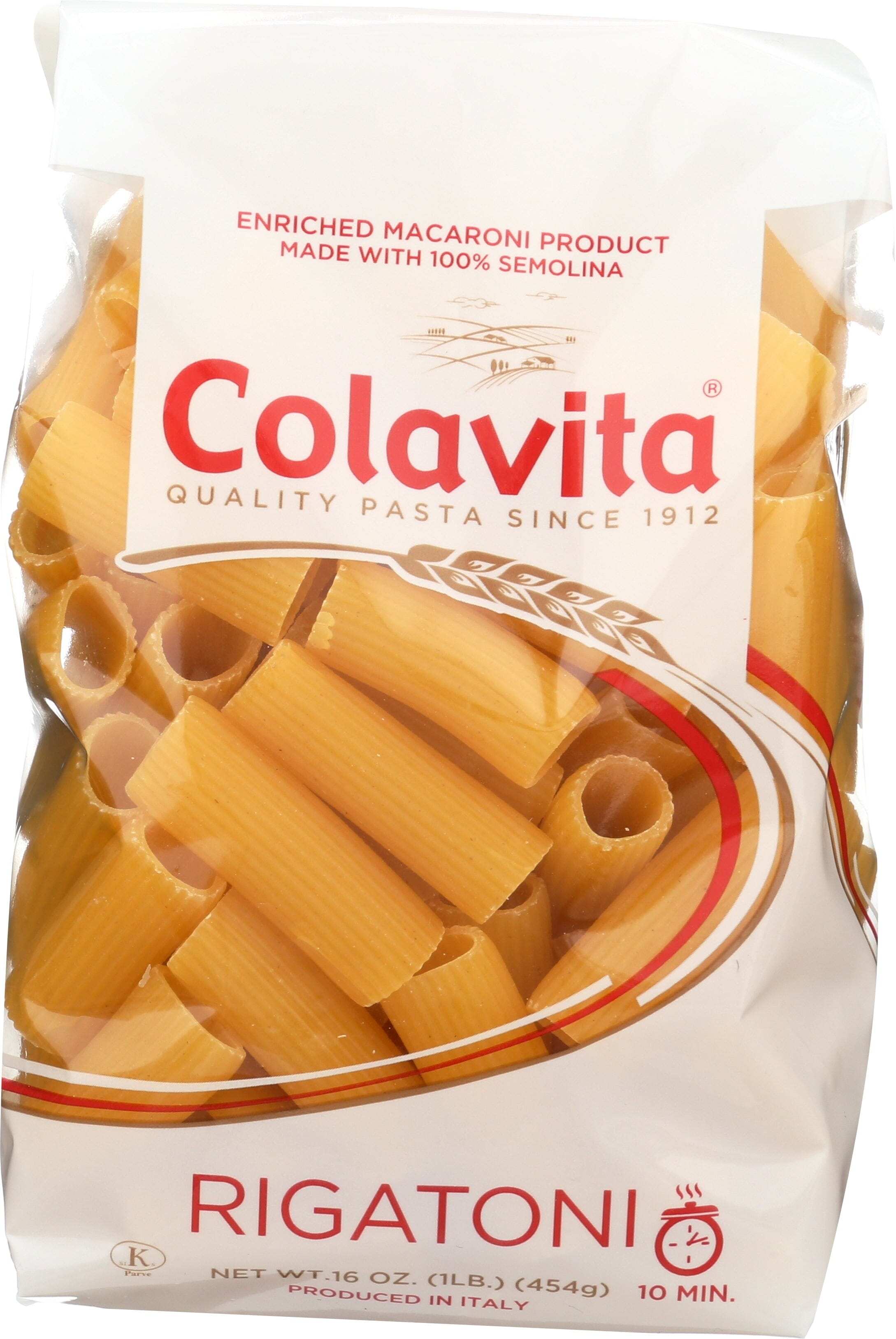 Colavita Rigatoni Pasta, 16 Ounce Colavita 