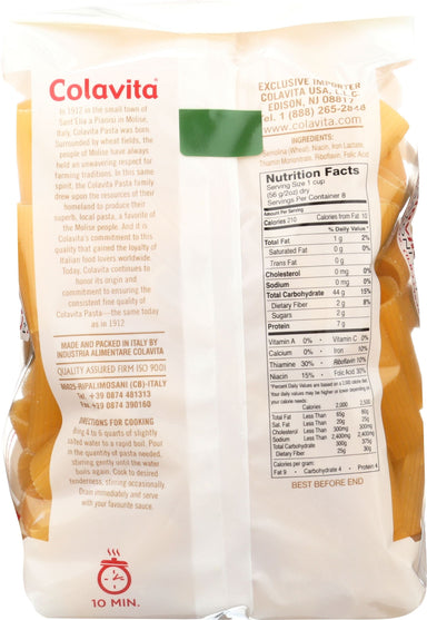 Colavita Rigatoni Pasta, 16 Ounce Colavita 