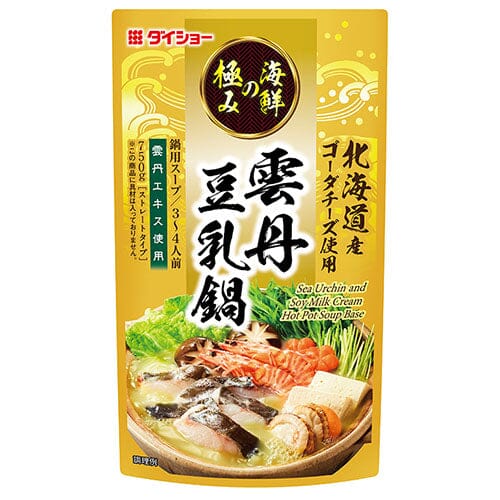 Daisho Hot Pot Soup Base Daisho Sea Urchin Hokkaido Cheese 26.45 Ounce 