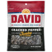 David Jumbo Cracked Pepper Roasted & Salted Sunflower Seeds, 5.25 Ounce DAVID Seeds 
