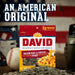 David Jumbo Salted Bacon Mac & Cheese Sunflower Seed, 5.25 Ounces (Dec 2025) DAVID 