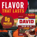 David Jumbo Sunflower Seeds – Bar-B-Q Flavor, 5.25 oz (Savory & Crunchy Snack) DAVID 